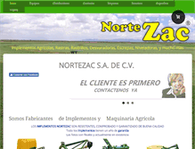 Tablet Screenshot of nortezac.com